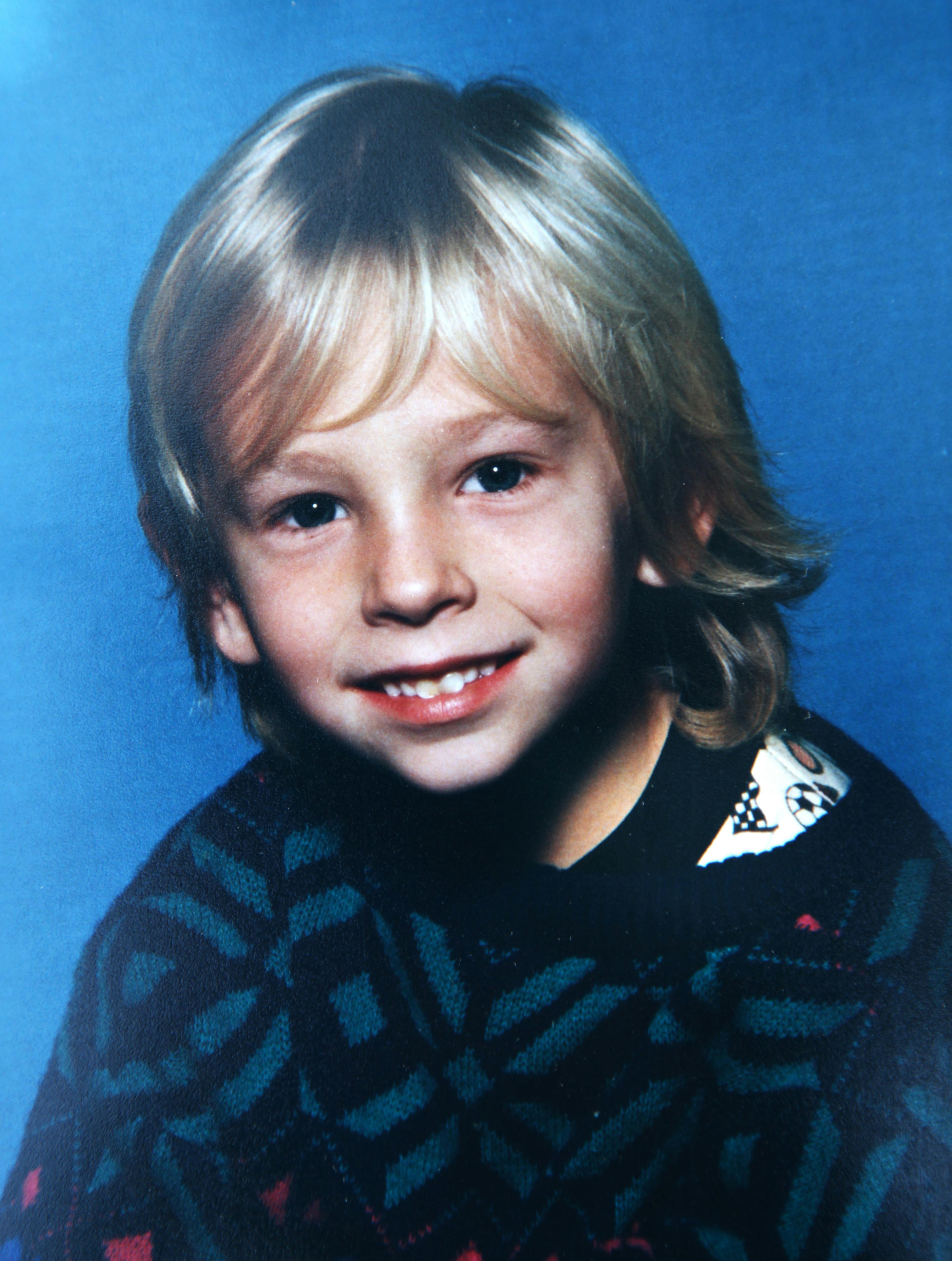 Billede af Morten Andersen, da han var barn.