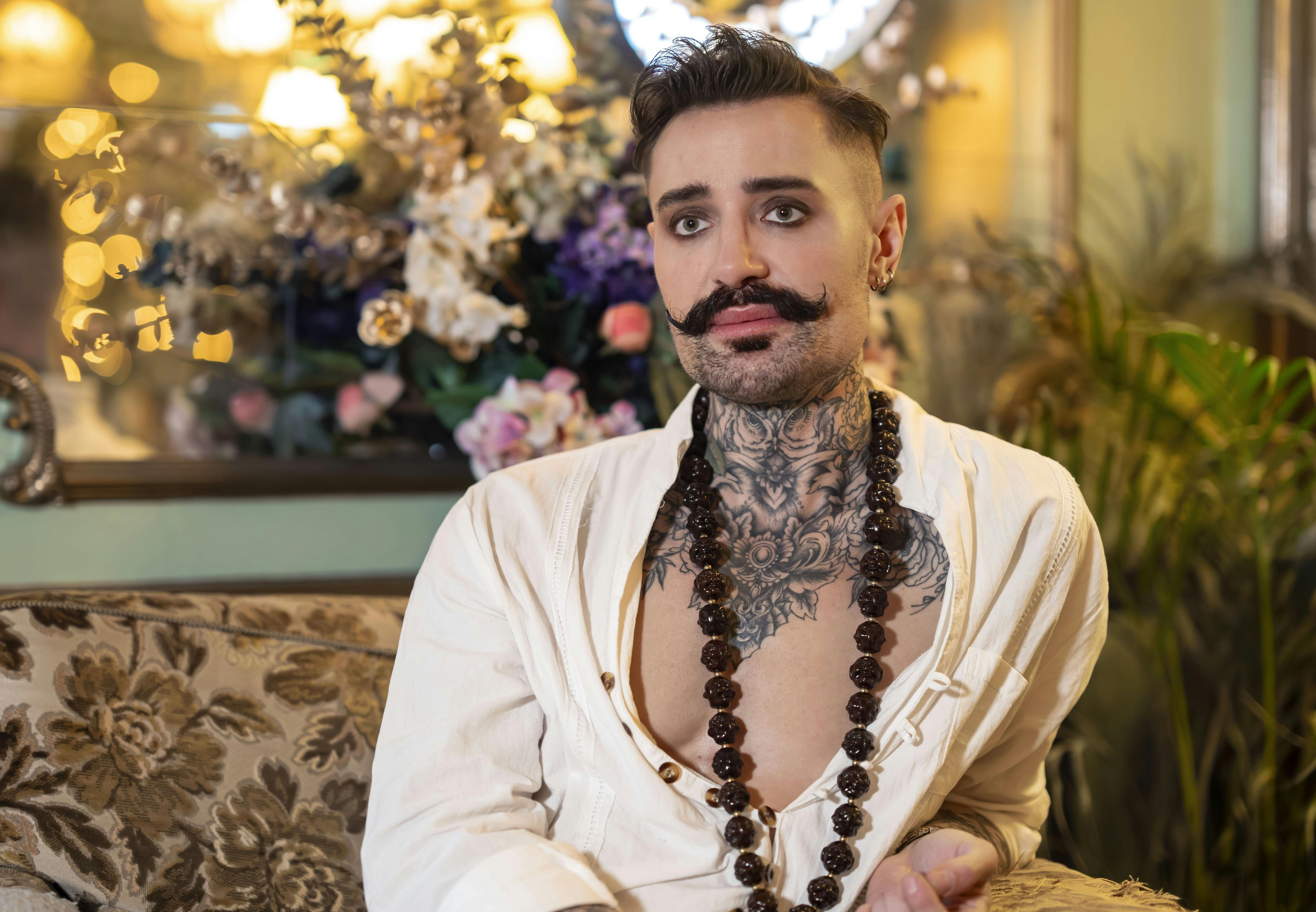 Billede af Tinus De Schunard, der følte sig svigtet af sin mor.