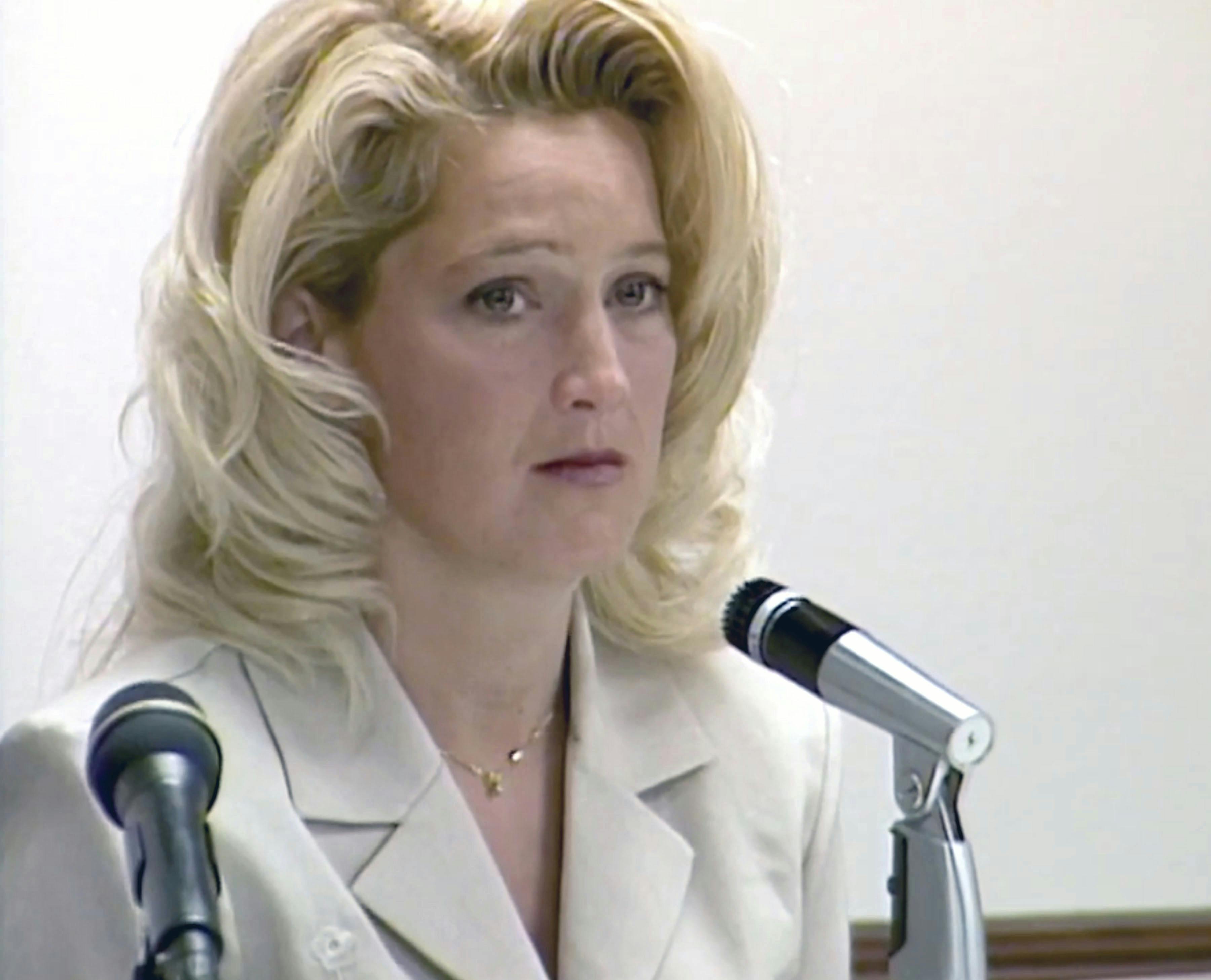 Billede af Angeleka Stovall, der var hjemme, da drabet på hendes mand skete.