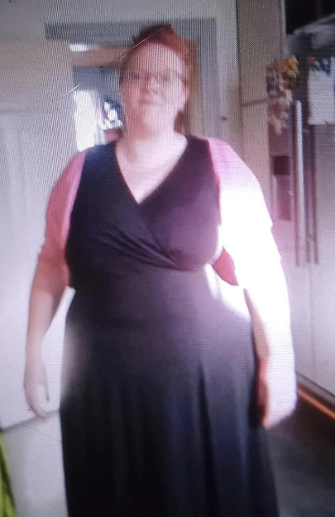 Et privat billede af Maibritt Lohmann-Larsen, før hun tabte sig med Sense.