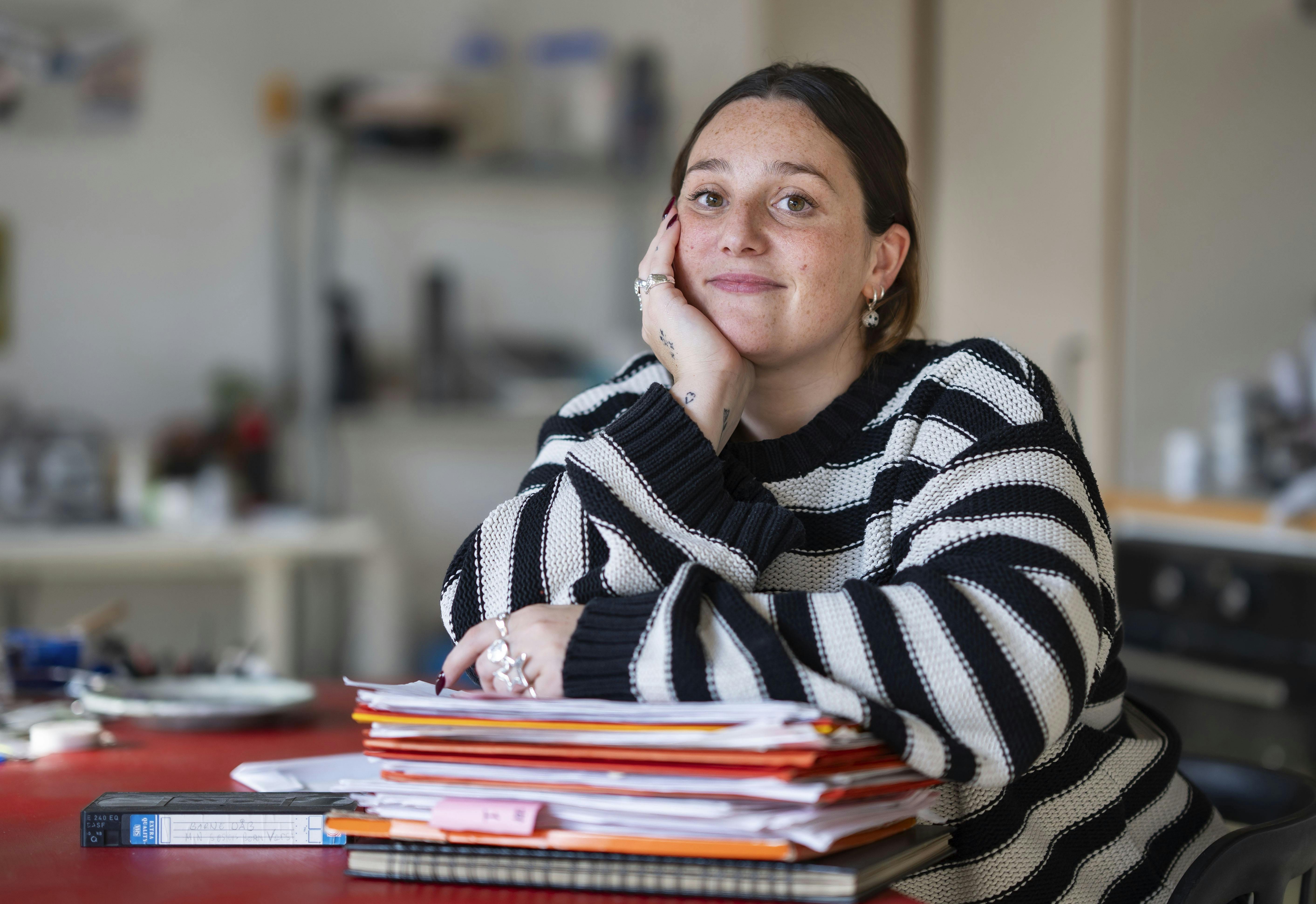 Annmari Aalbæk Jensen blev født med abstinenser, fordi hendes mor tog stoffer under graviditeten