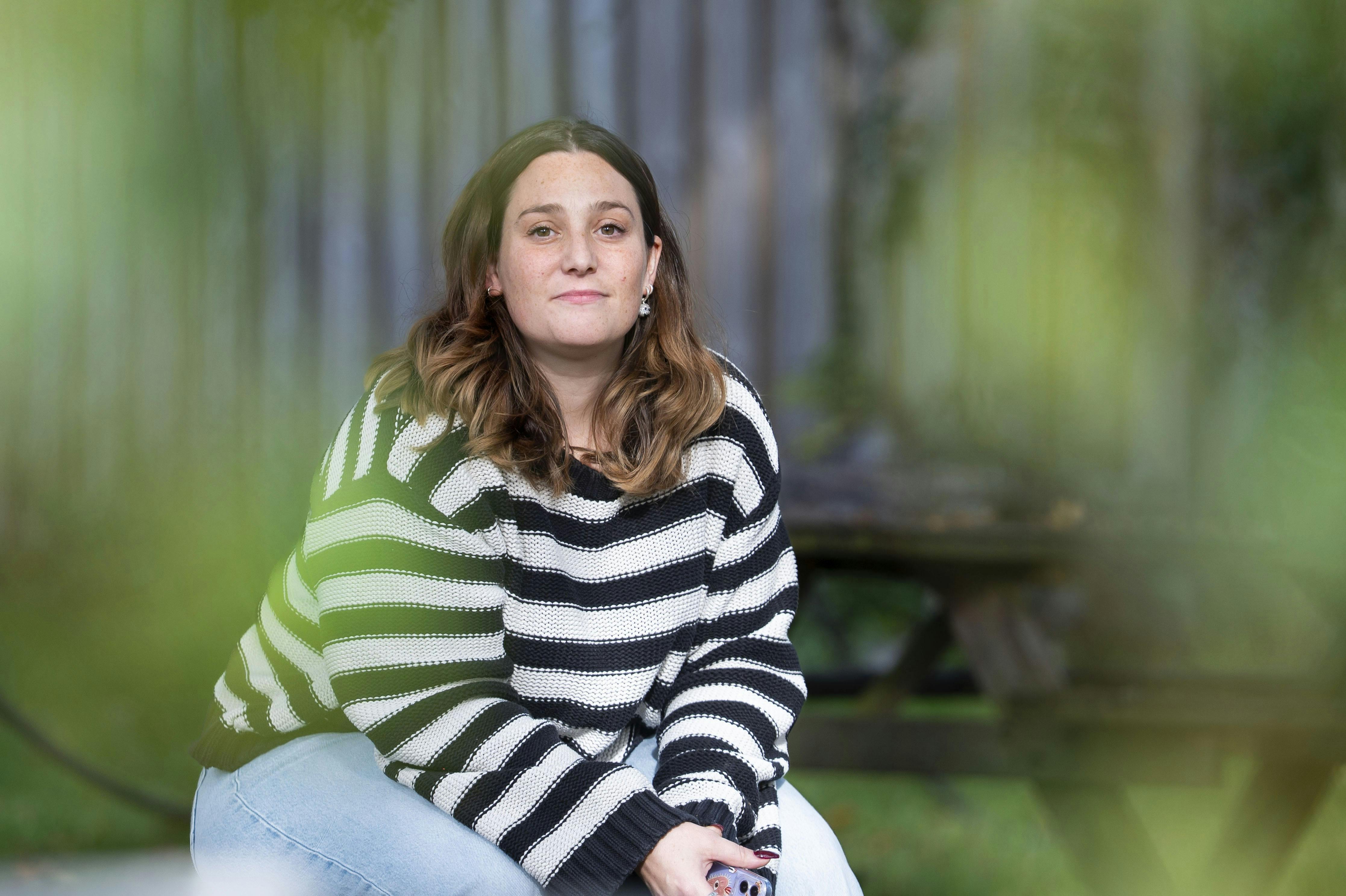 Annmari Aalbæk Jensen blev født med abstinenser, fordi hendes mor tog stoffer under graviditeten