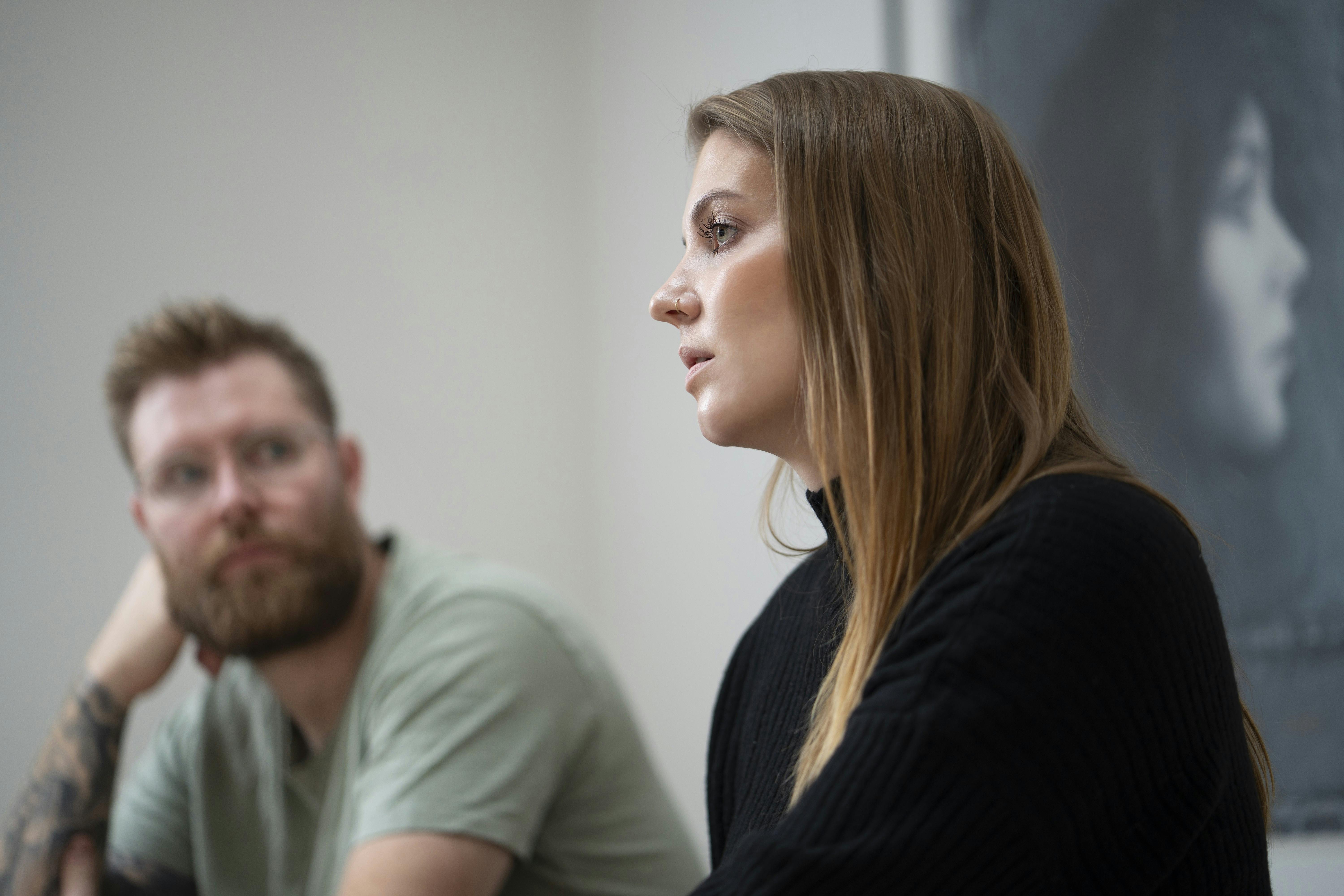 Christine Ulletved og Danni medvirker i DRs programserie ’Dig, mig og jalousi’.