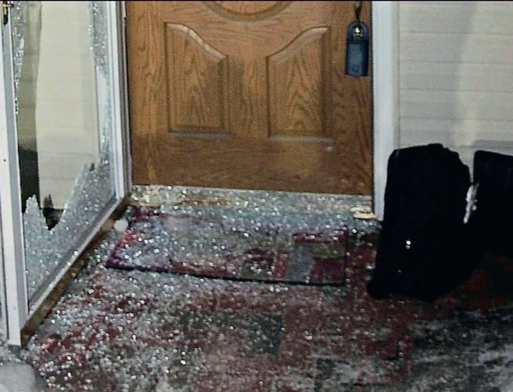 Mordet på Patrick Gilhuley - Gerningsstedet, som var hjemme hos Virginia Vertetis