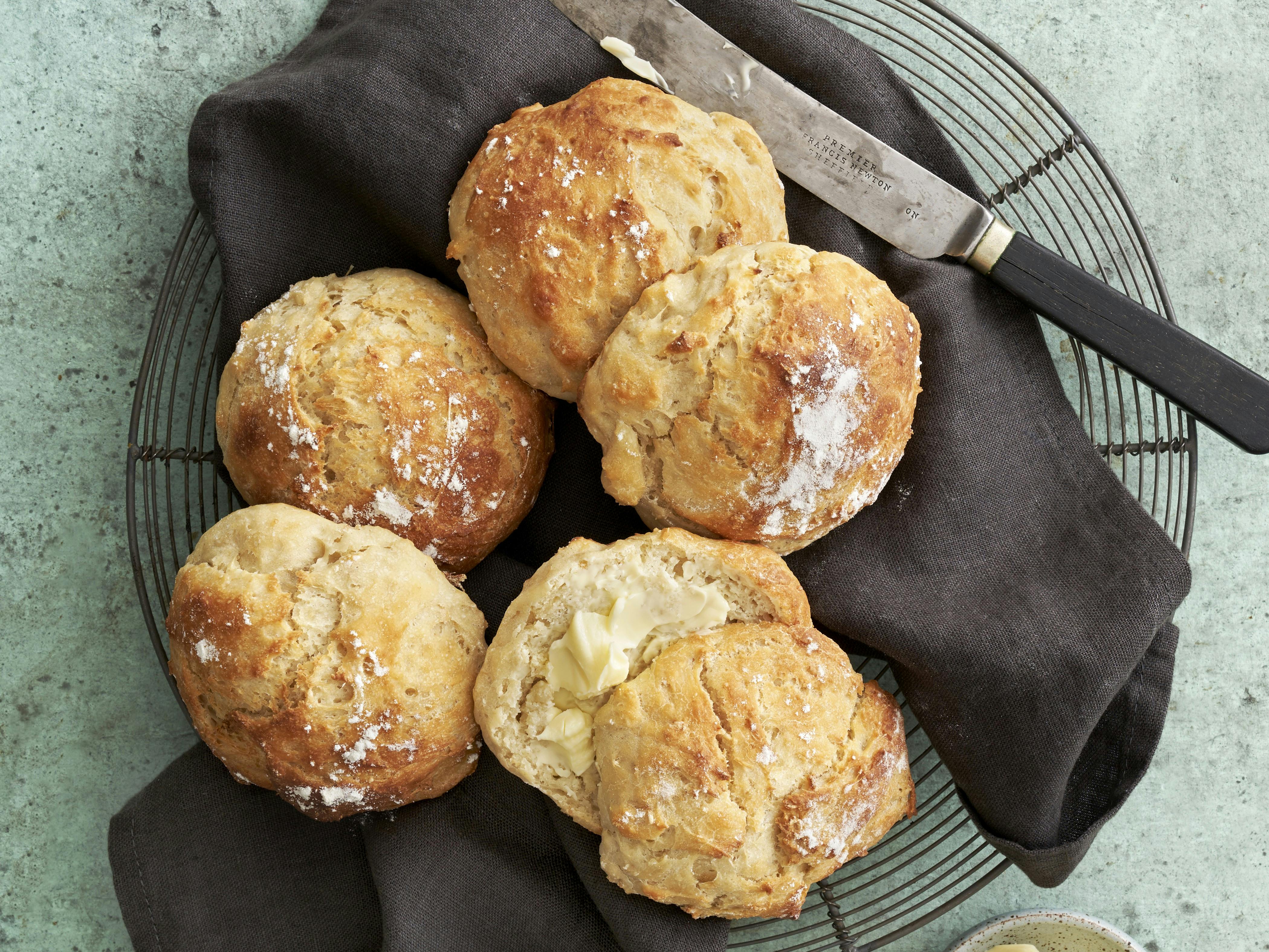 Yoghurtboller med havregryn