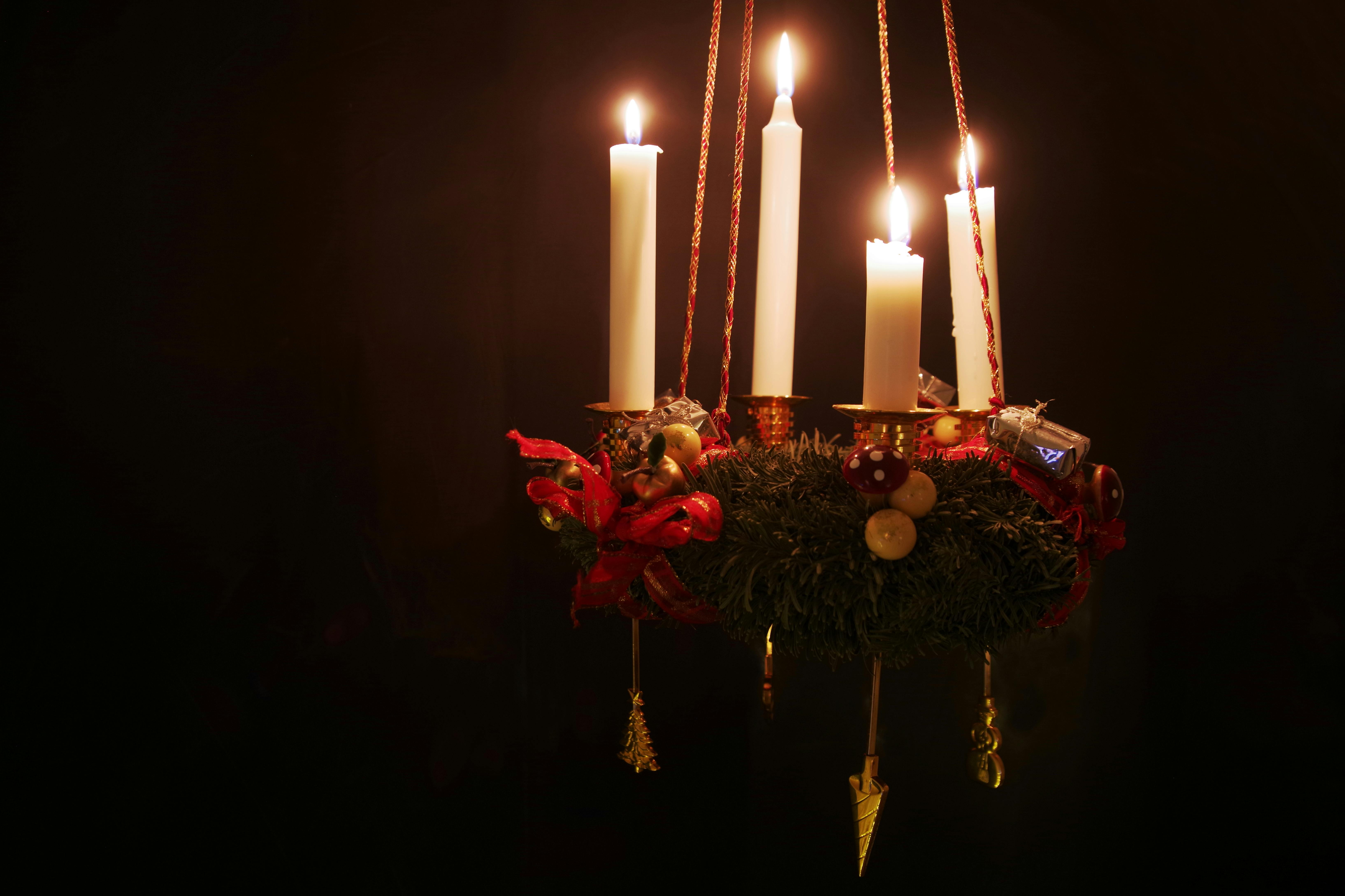 Ingen jul uden adventskrans: Min far lærte mig at binde en adventskrans selv