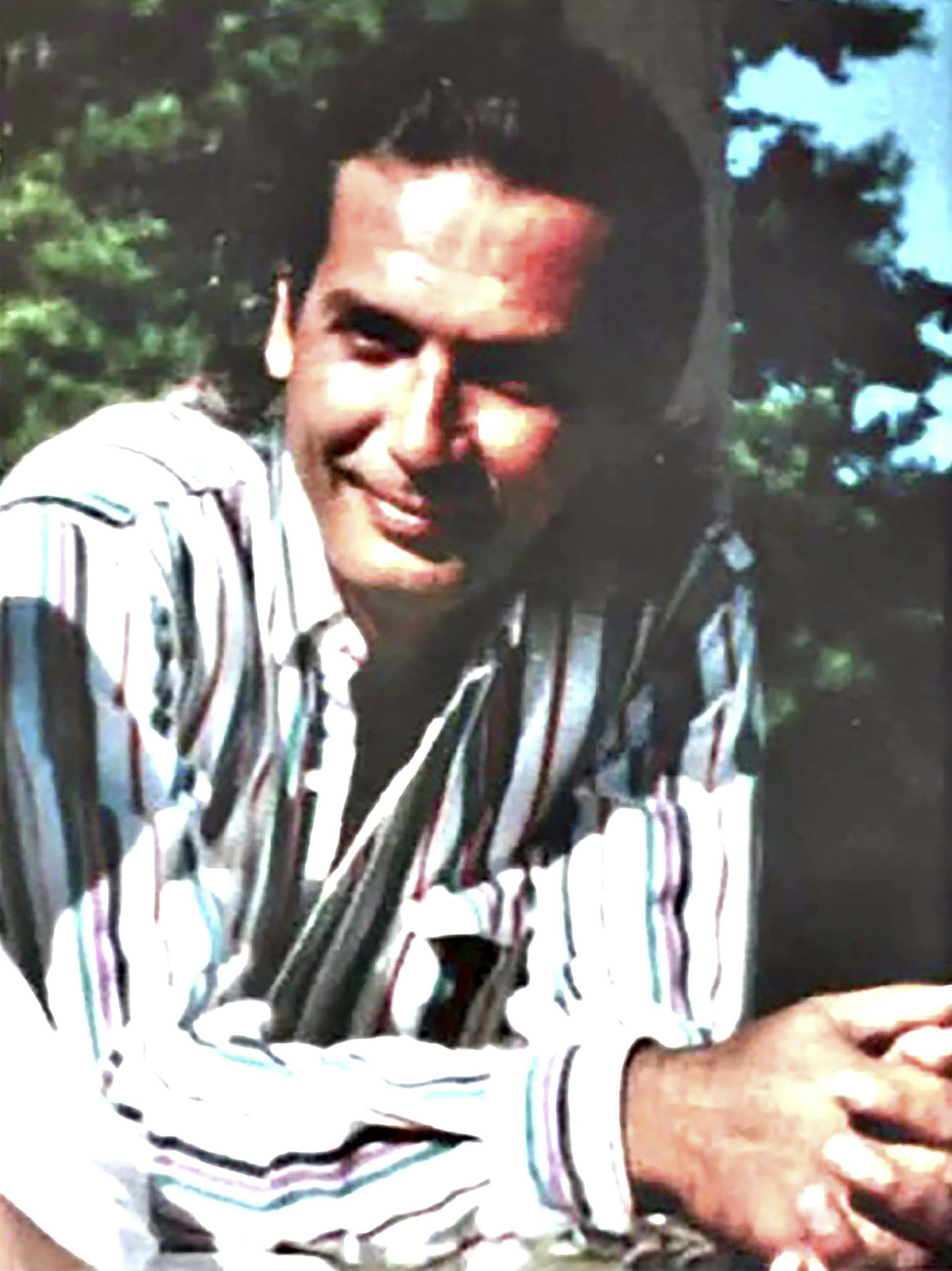 Billede af Charles Shriner, også kendt som Chuck. Han blev dræbt af en af sine bedste venner.