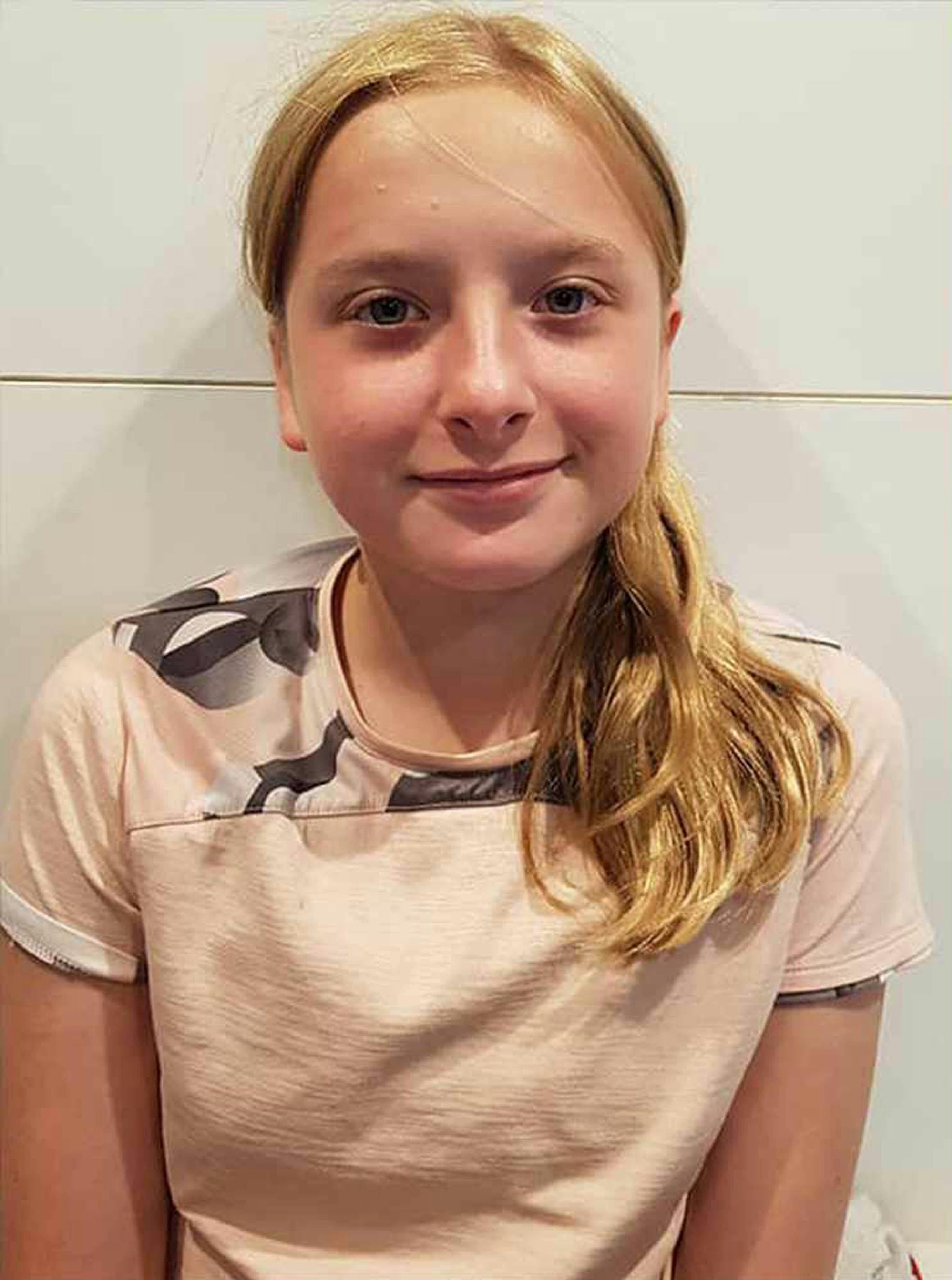 Den myrdede franske pige Lola Daviet, 12 år.