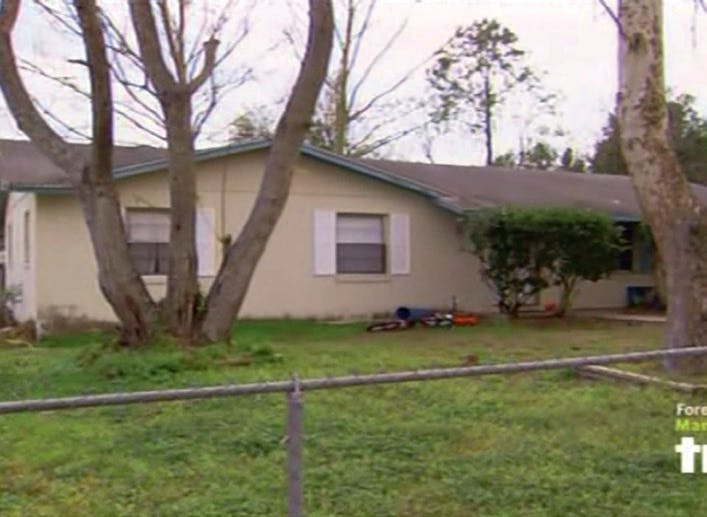 Mordet på Sharra Ferger - Familiens Fergers hus, som også blev gerningestedet