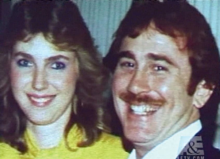 Mordet på Karen Gregory - Morderen George Lewis sammen med sin hustru Glenda Lewis