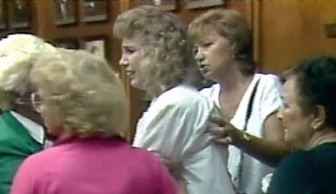 Mordet på Karen Gregory - Morderen George Lewis' hustru Glenda Harness