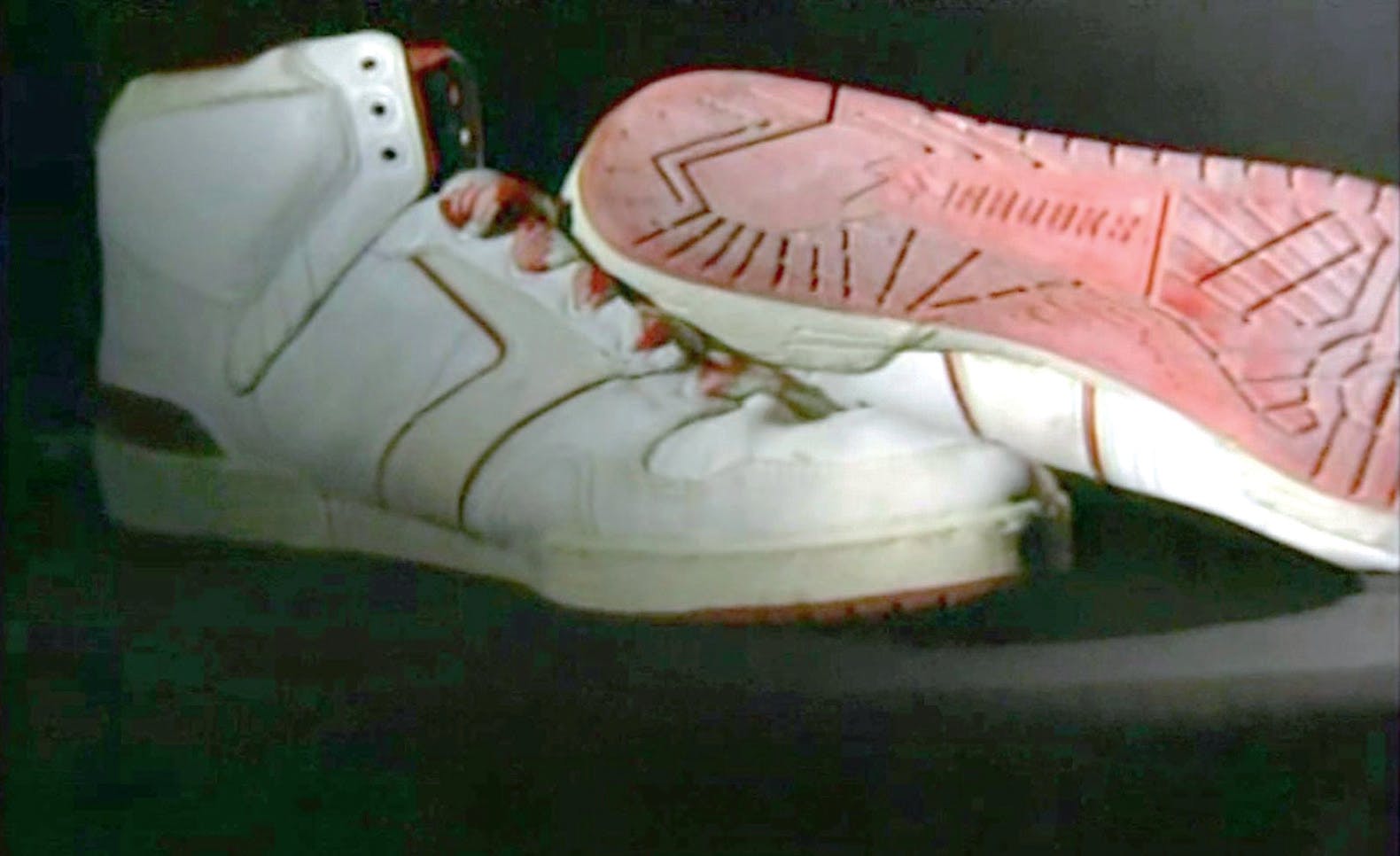 Mordet på Florence Hildreth - Bevismateriale - Aftryk fra disse sko