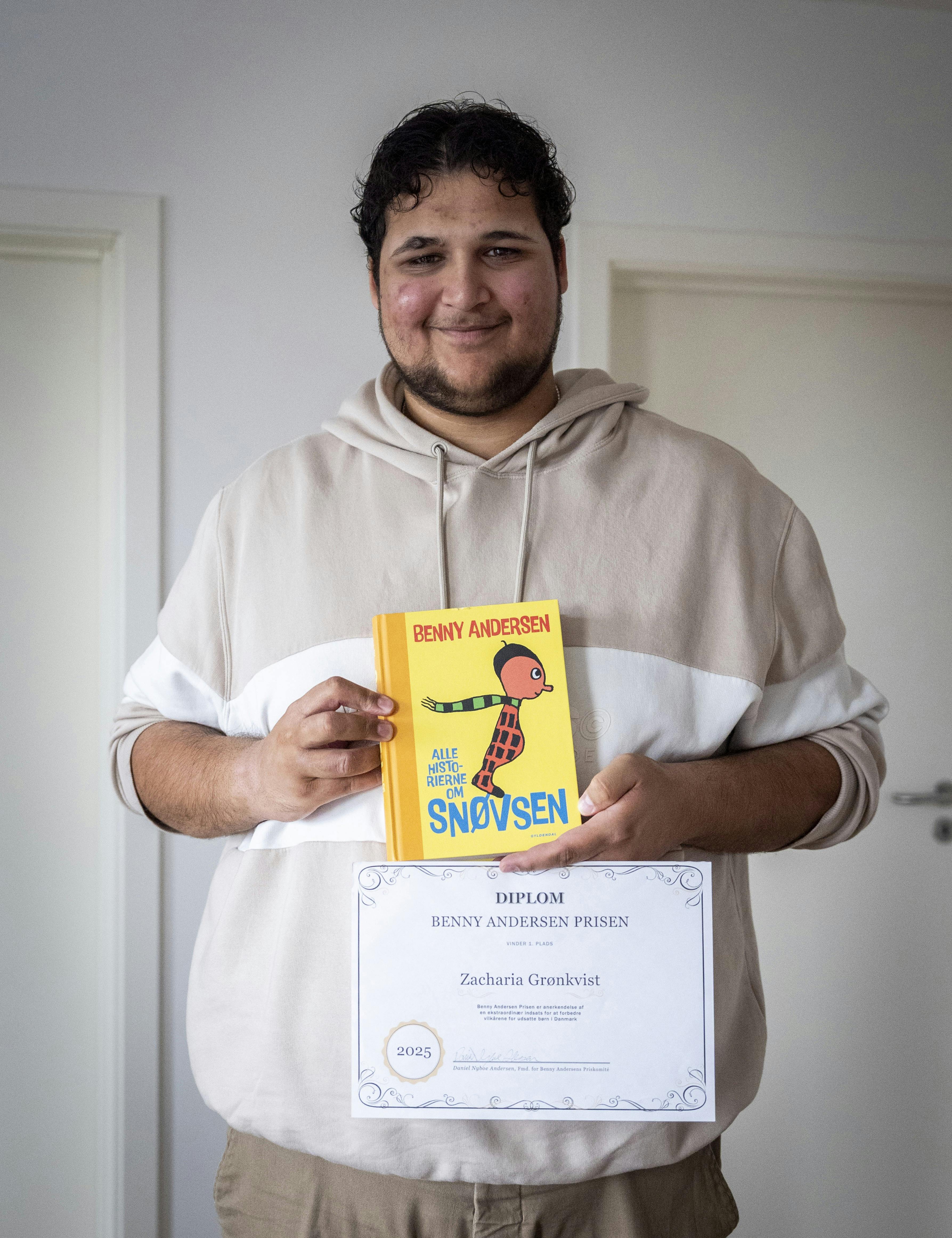 Billede af Zacharia Grønkvist.