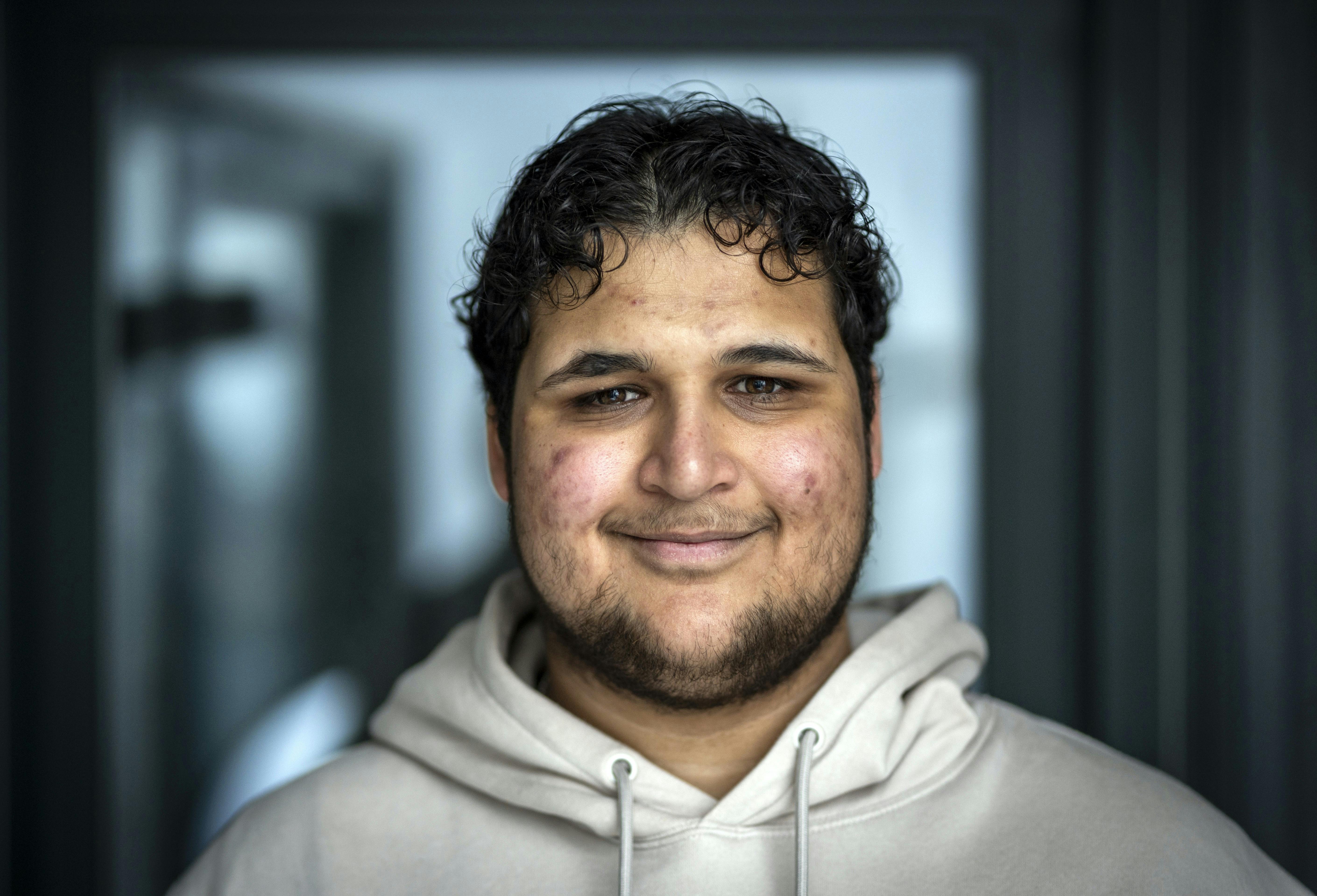 Billede af Zacharia Grønkvist, der blev reddet af sin plejefamilie.