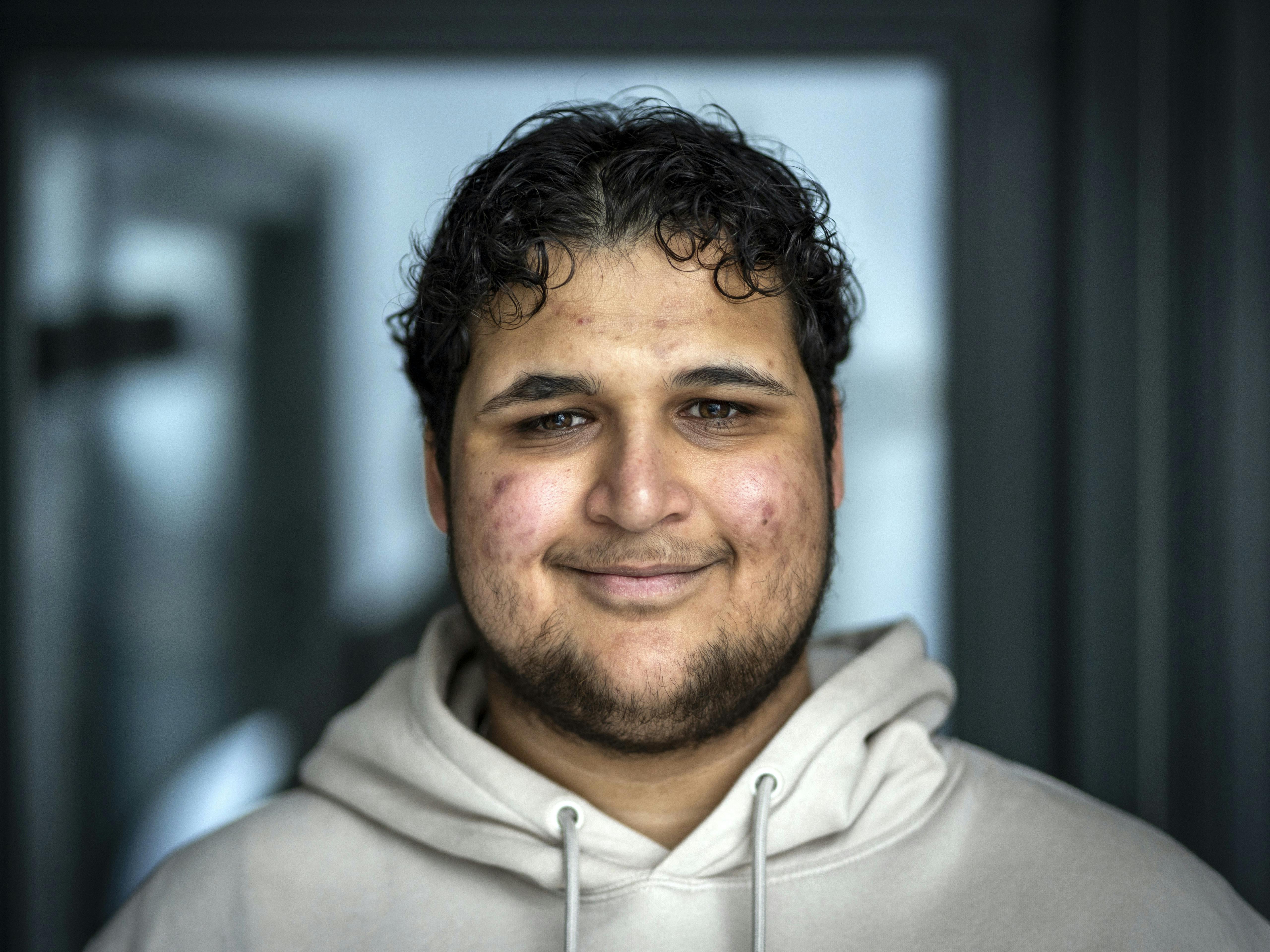 Billede af Zacharia Grønkvist, der blev reddet af sin plejefamilie.