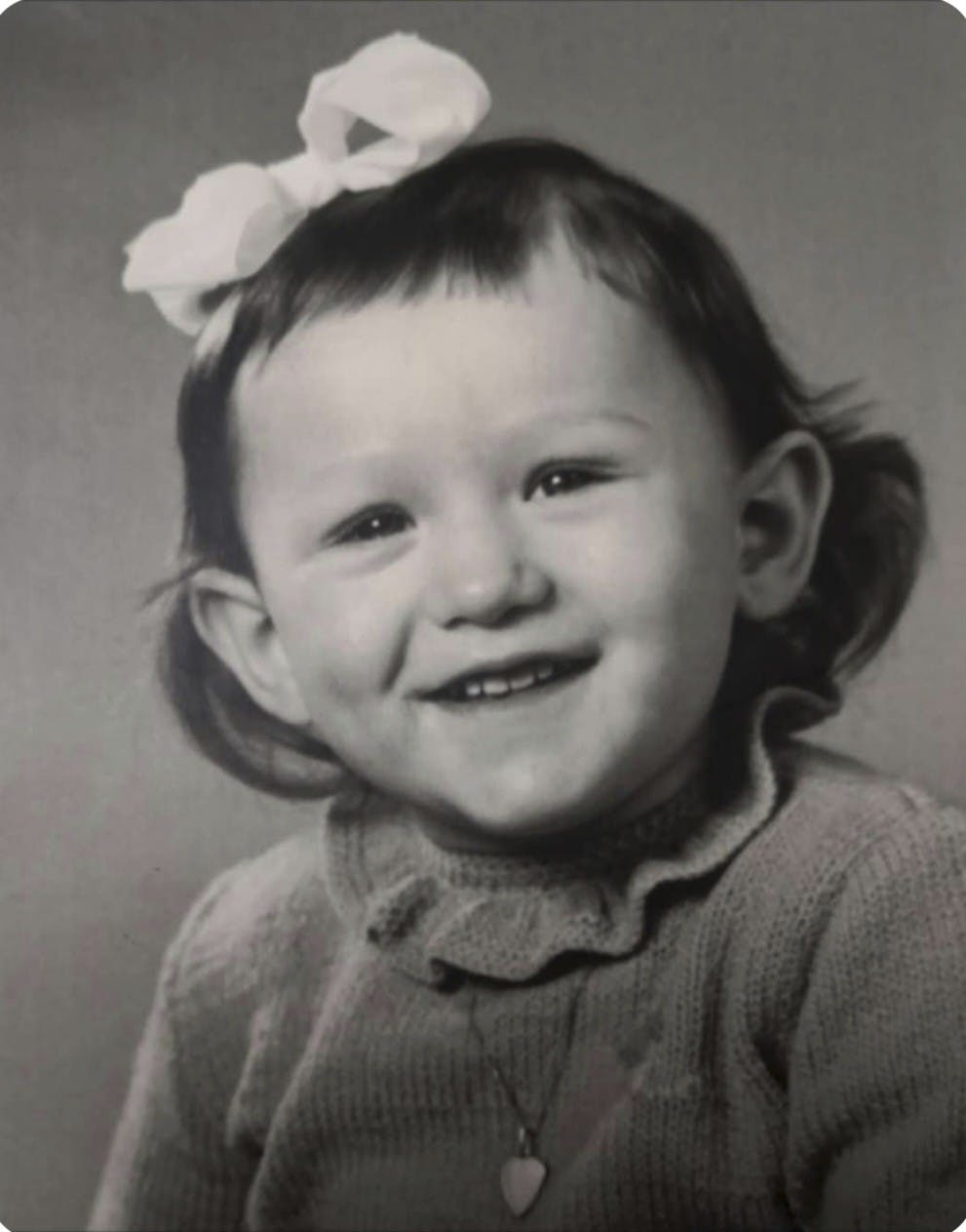 Liv Kelly Fossen som barn i begyndelsen af 1960’erne