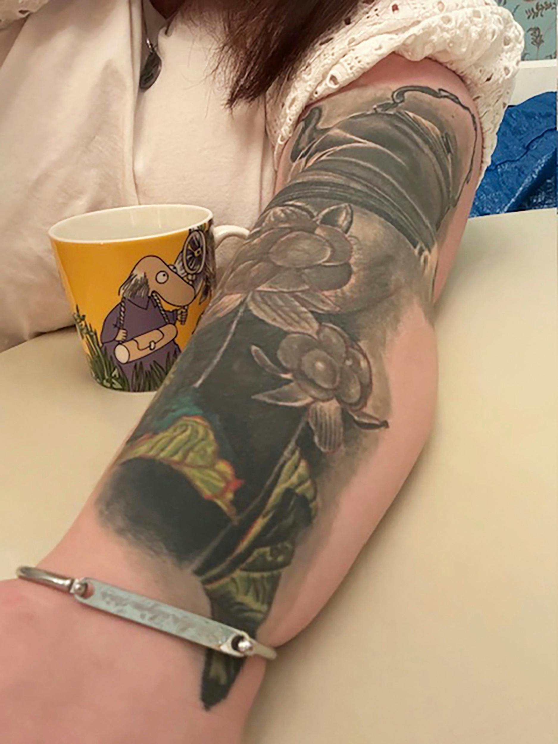 Tatoveringen, som var ved at koste Magdalena livet. 