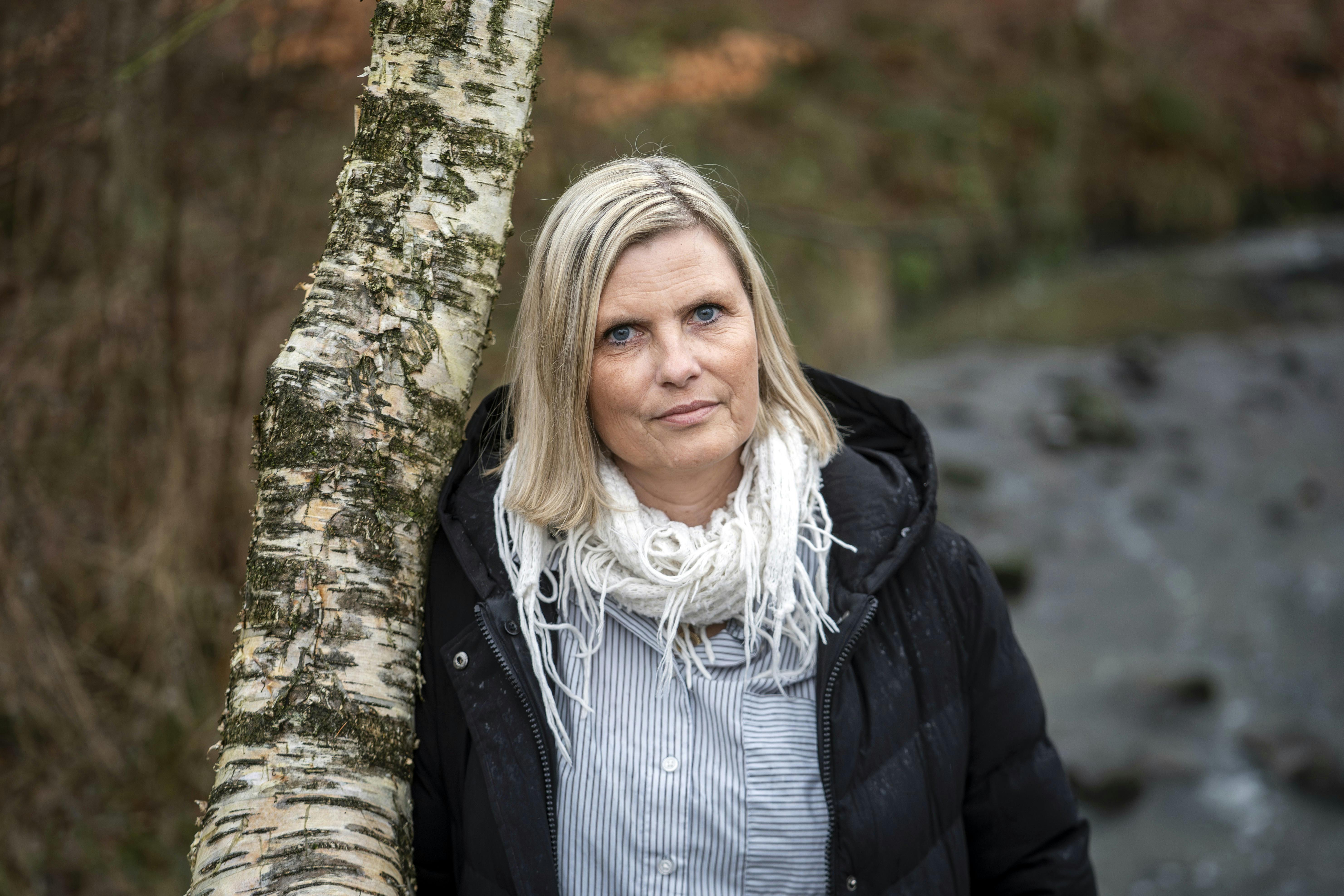 Billede af Christina Schlechter Stokholm, der gik fra et liv et kaos til at blive sygeplejerske.