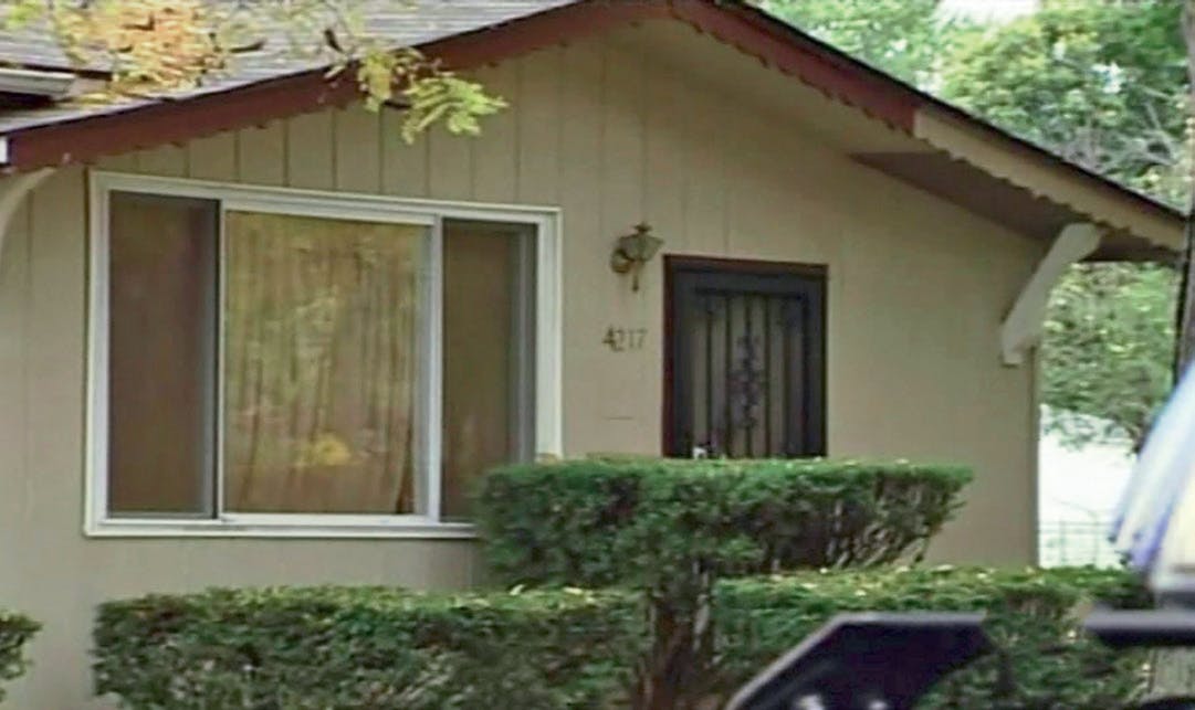 Mordet på Audrey Nichols - Offeret Audrey Nichols' hus, som også var gerningsstedet