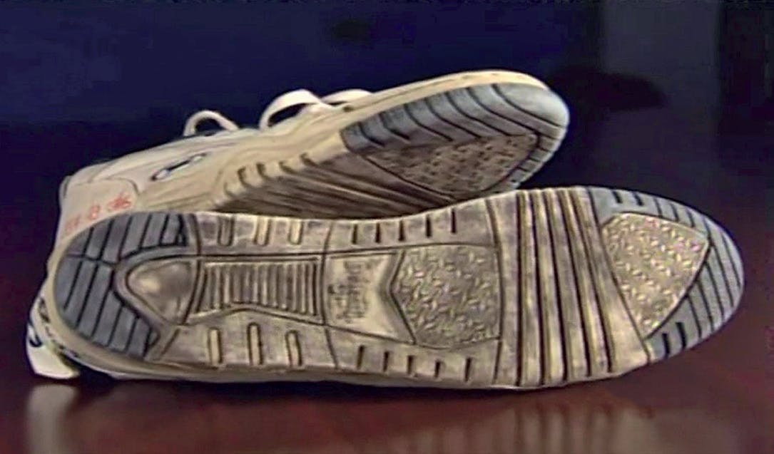 Mordet på Audrey Nichols - Morderens sko