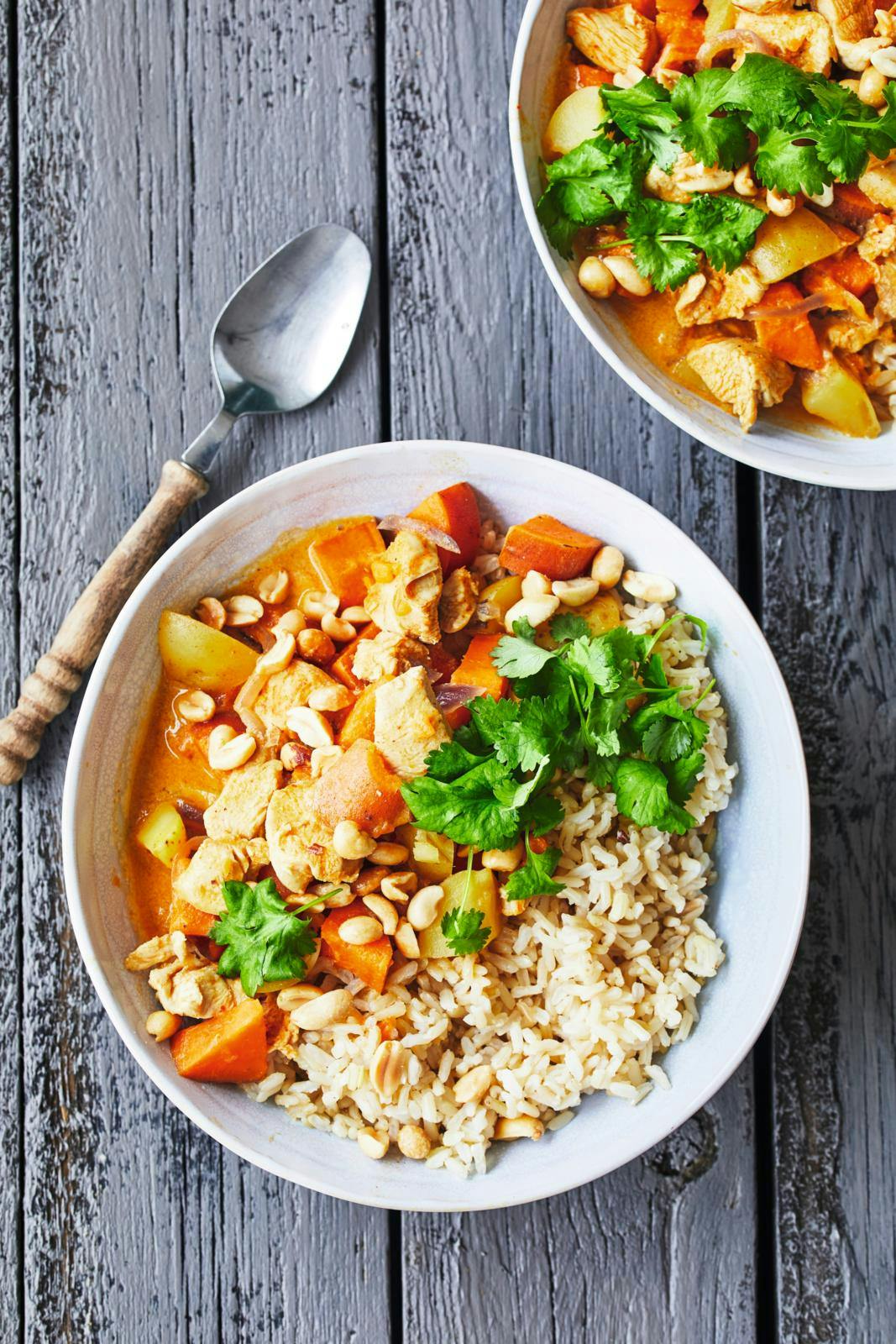 Billede af massaman chicken curry