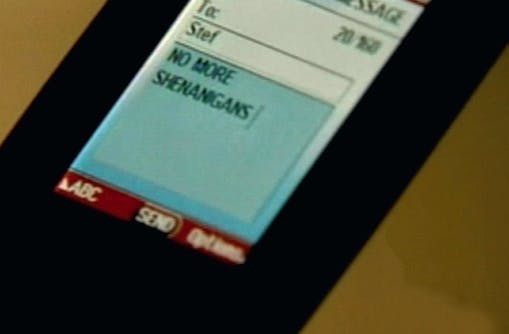 Mordet på Jessica O'Grady - En sms fra Jessica til veninden Holly