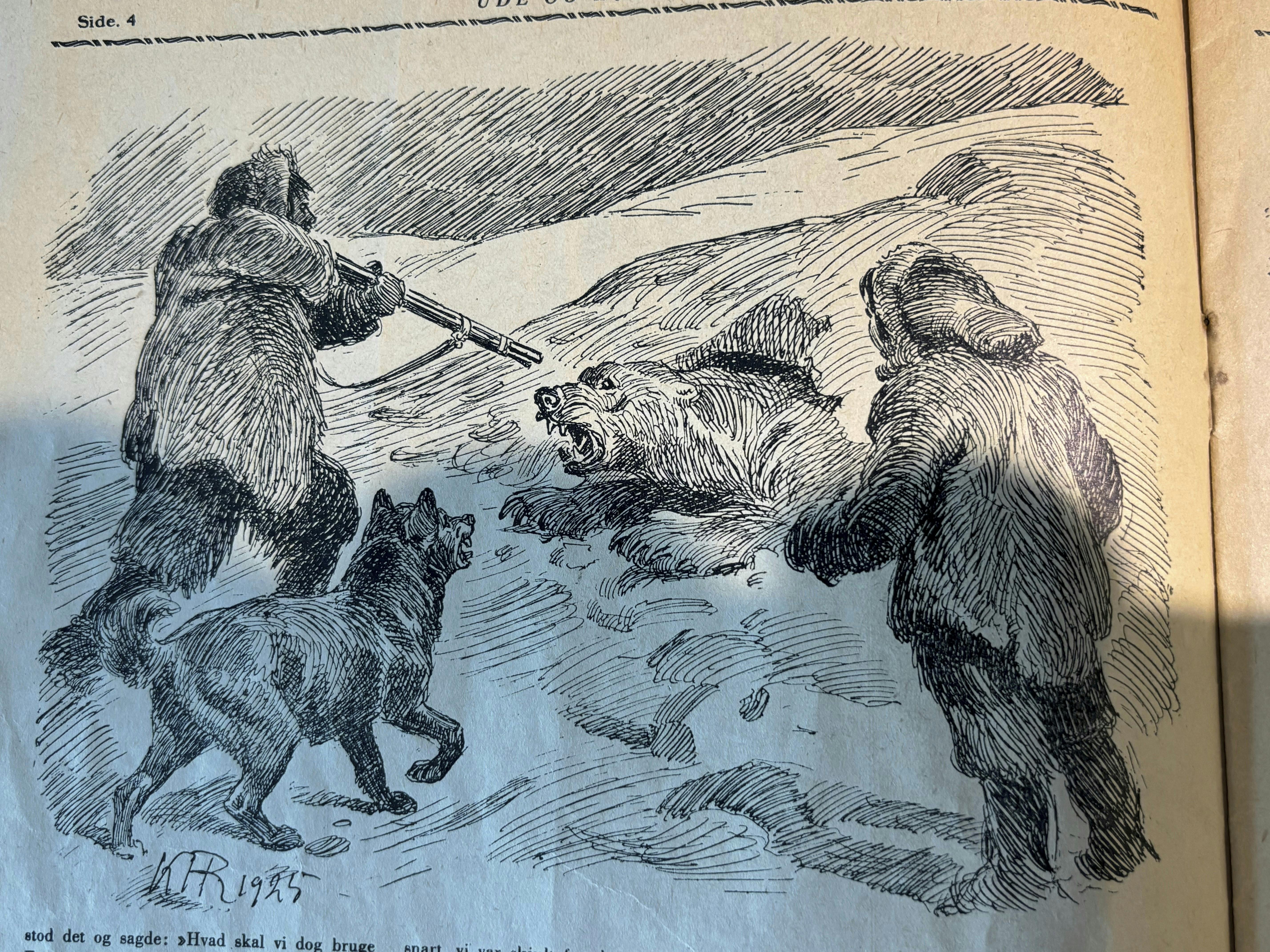 Sult illustration af bjørn af Hansen-Reistrup.