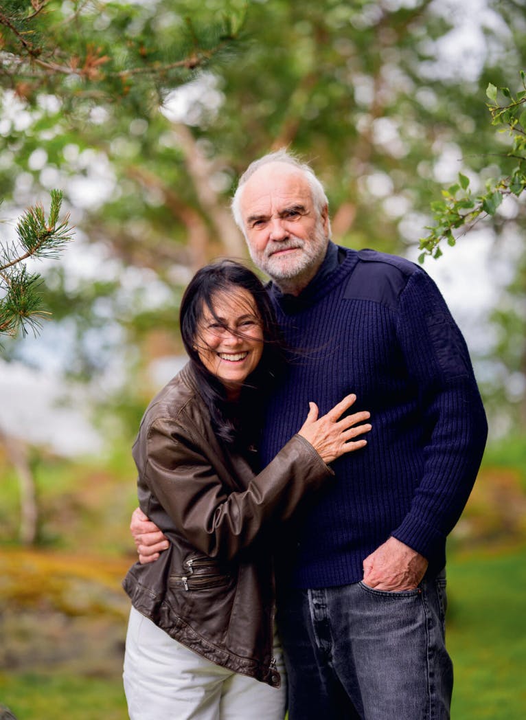 Joanne og Johan fra Norge. Ungdomskærester og FORELSKET IGEN EFTER 50 ÅR