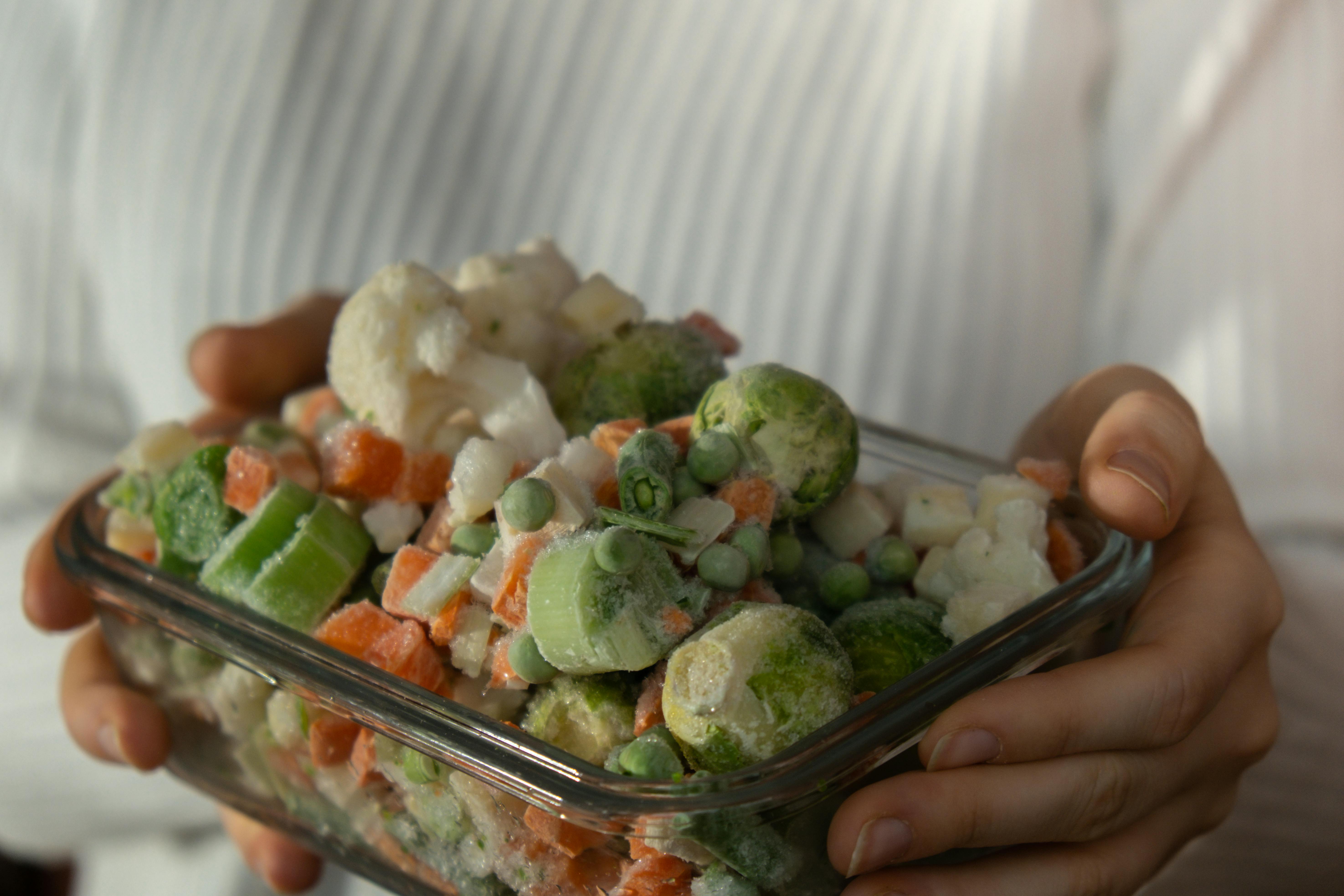 Frosne grøntsager er super sunde