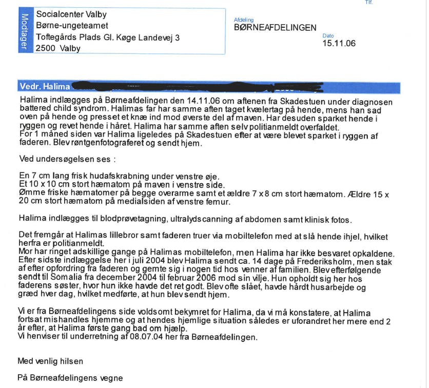 Vanessa Andersen blev som 13 årig sendt på genopdragelsesrejse i Somalia af hendes forældre.