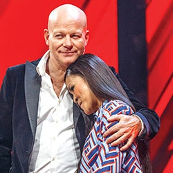 Blachman og Gina fra X Factor
