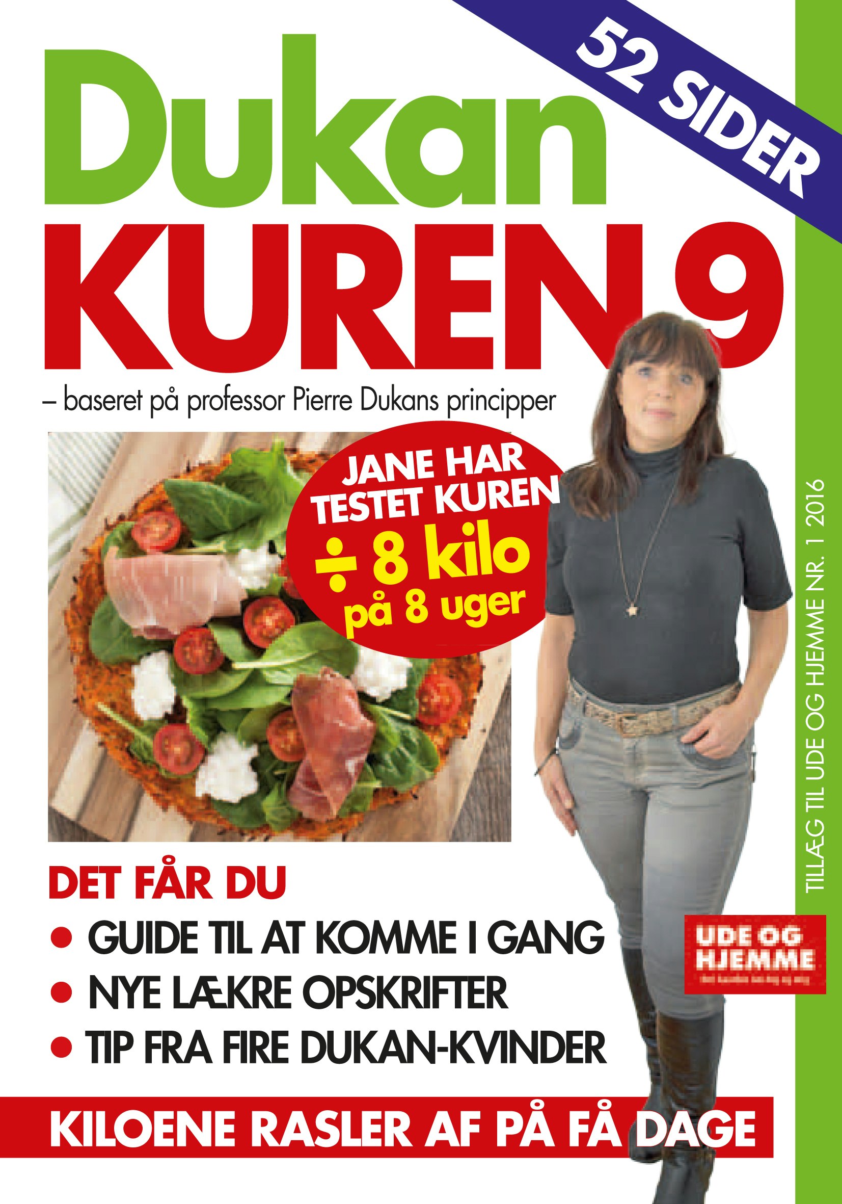 forside af Dukan Kuren tillæg 2016