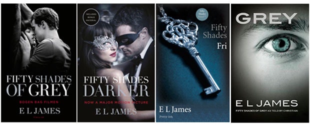 Fifty Shades of Grey bøger
