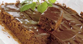 svampet chokoladekage