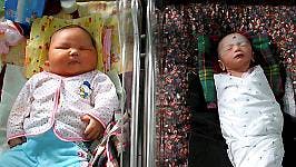 Den tungeste baby i Indonesien