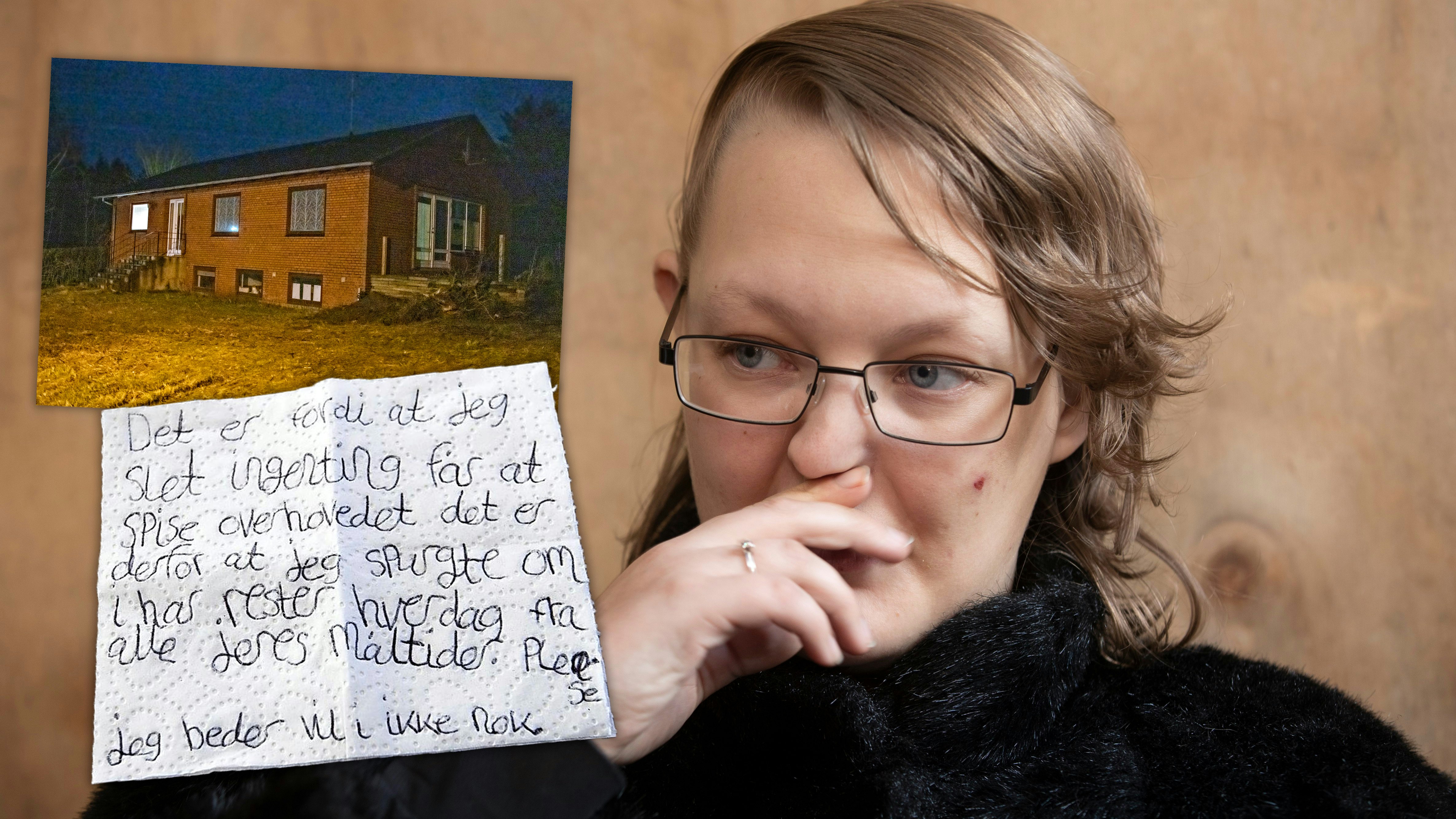 23-årig kvinde skrev sos-brev: Holdt fanget og blev udsultet