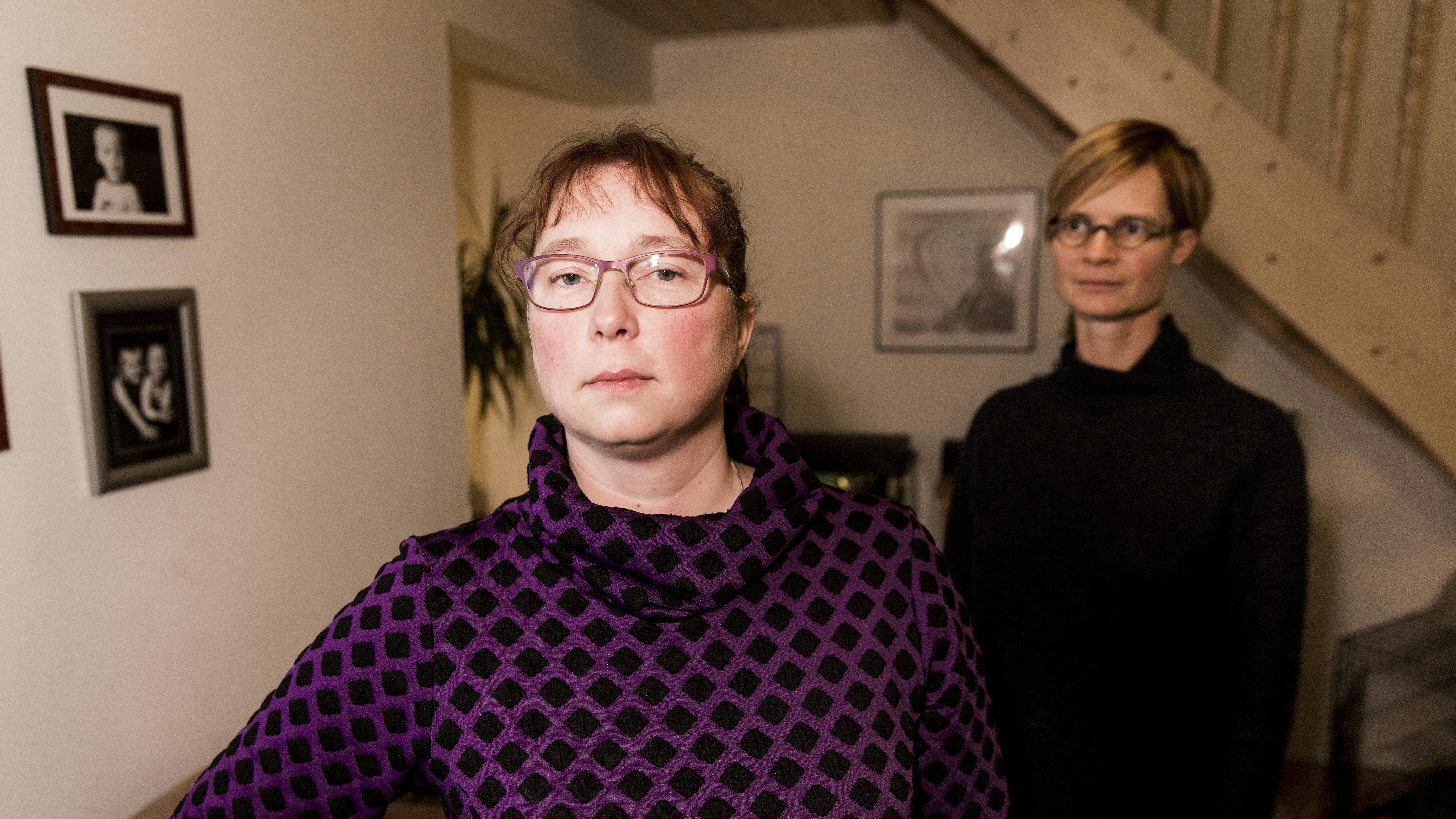 Tanja og clairvoyant Marzcia Techau