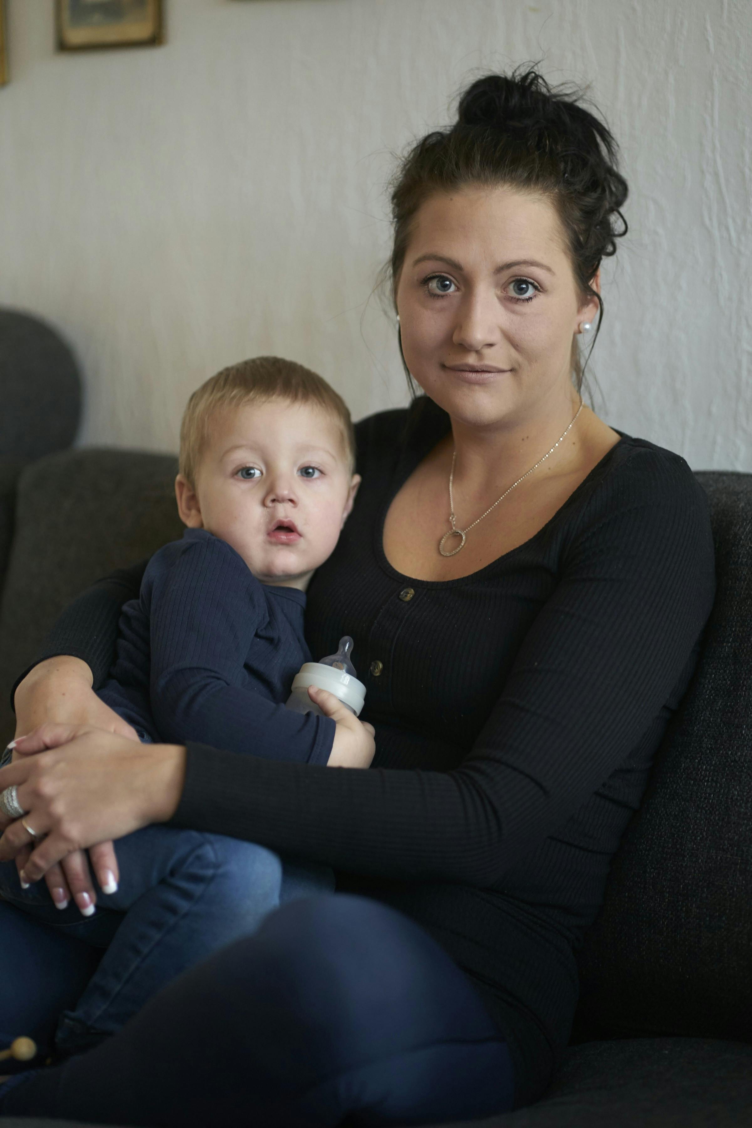 Anjas søn fik kræft: Lukas og jeg er stærke sammen