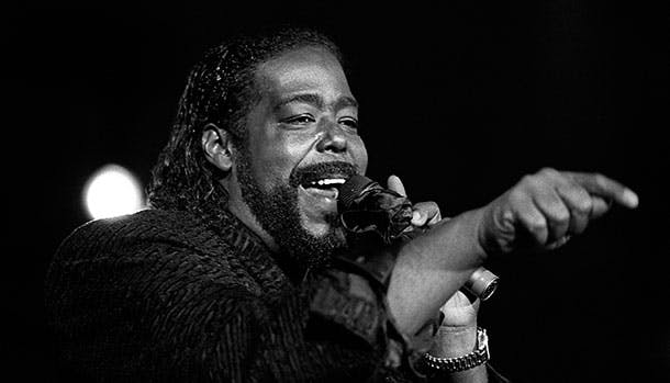 Den amerikanske sanger og producer Barry White