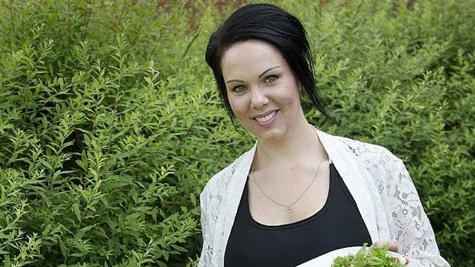 Camilla Framnes holder sig sund og slank.