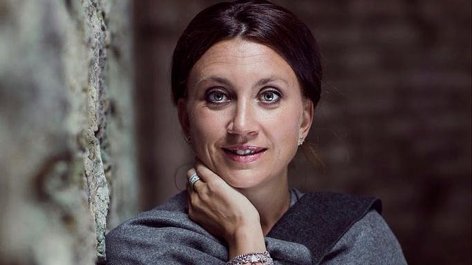 Camilla Läckberg modtog trusler, da hun blev gravid som 41-årig.