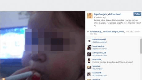 Dette foto af en rygende baby var formentlig ment som en spøg. Men alligevel er babyens mor nu anmeldt til politiet.&nbsp;