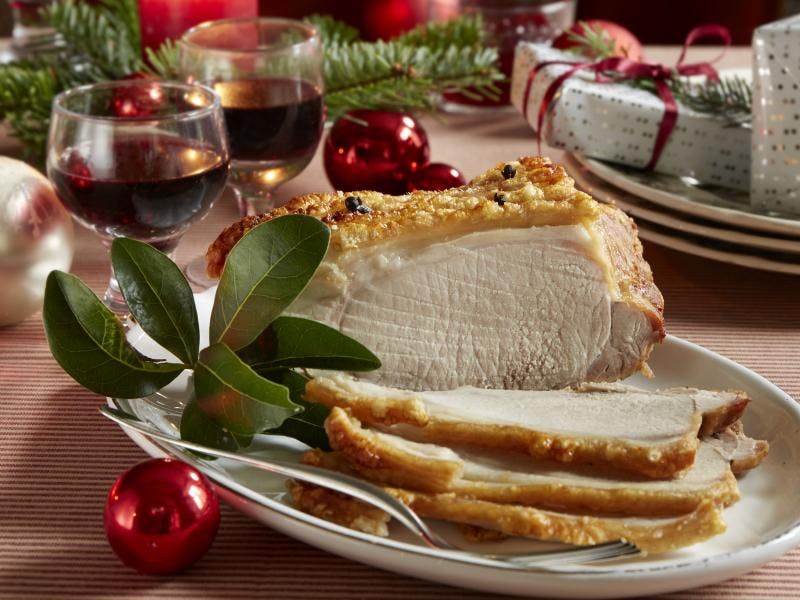 Sådan laver du flæskesteg med sprøde svær