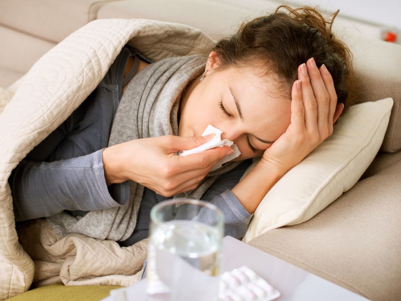 Influenza kan ramme før jul