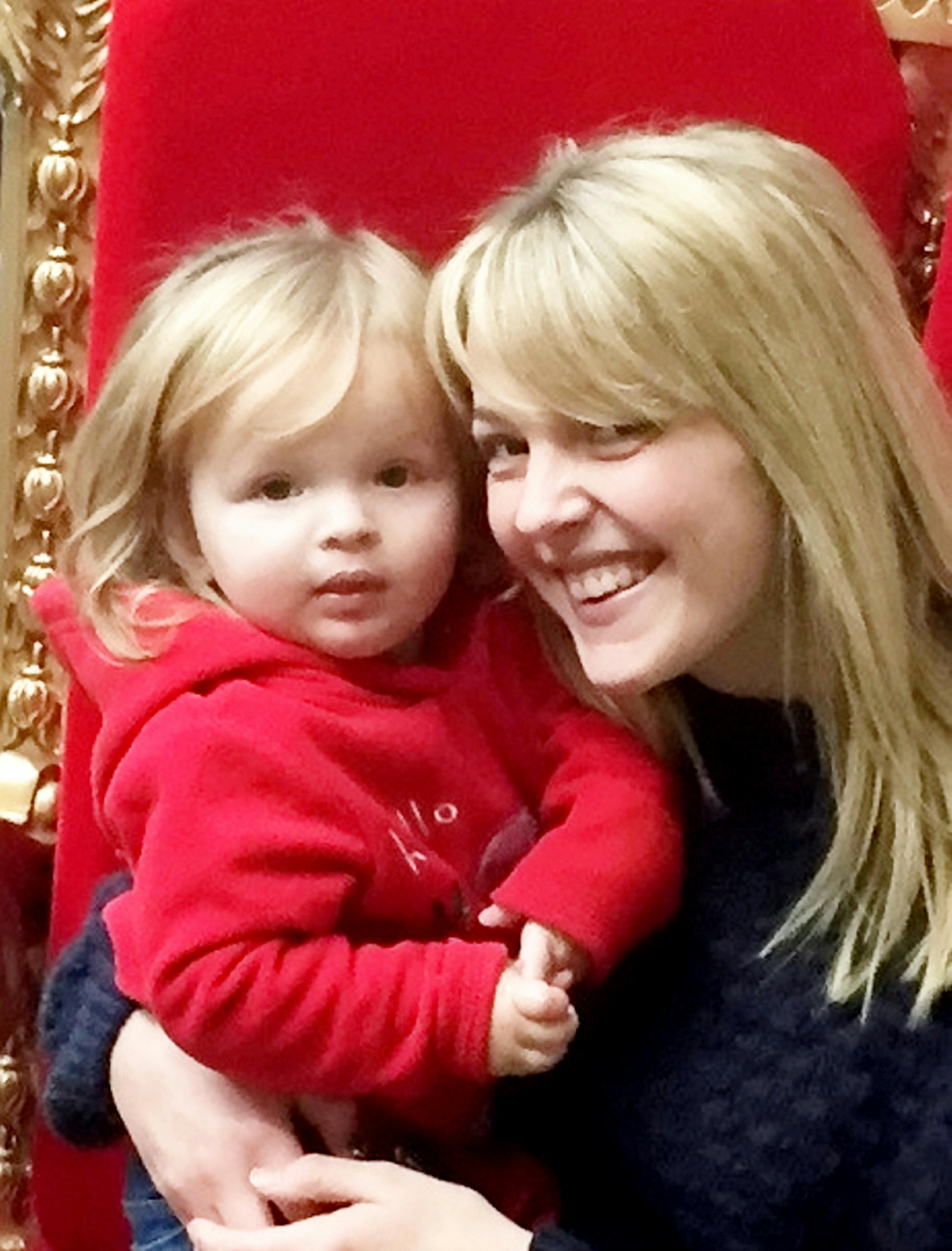 Charlotte Martine og datteren Lily-Mae