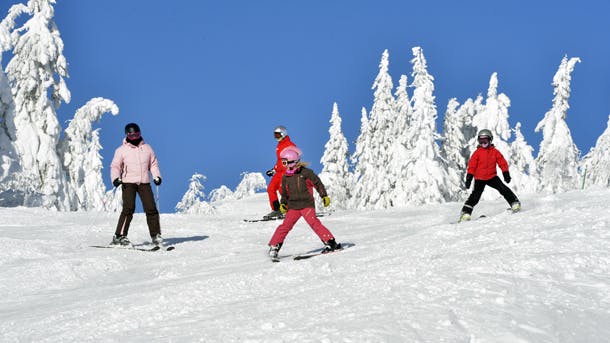 Rejs på skiferie til Sverige og løb slalom, langrend og nyd nogle hyggelige dage i sneen