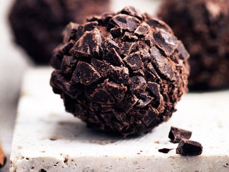 Danmarks bedste romkugler med chokolade