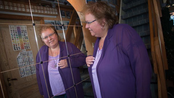 Susanne, der vil lære at være feminin