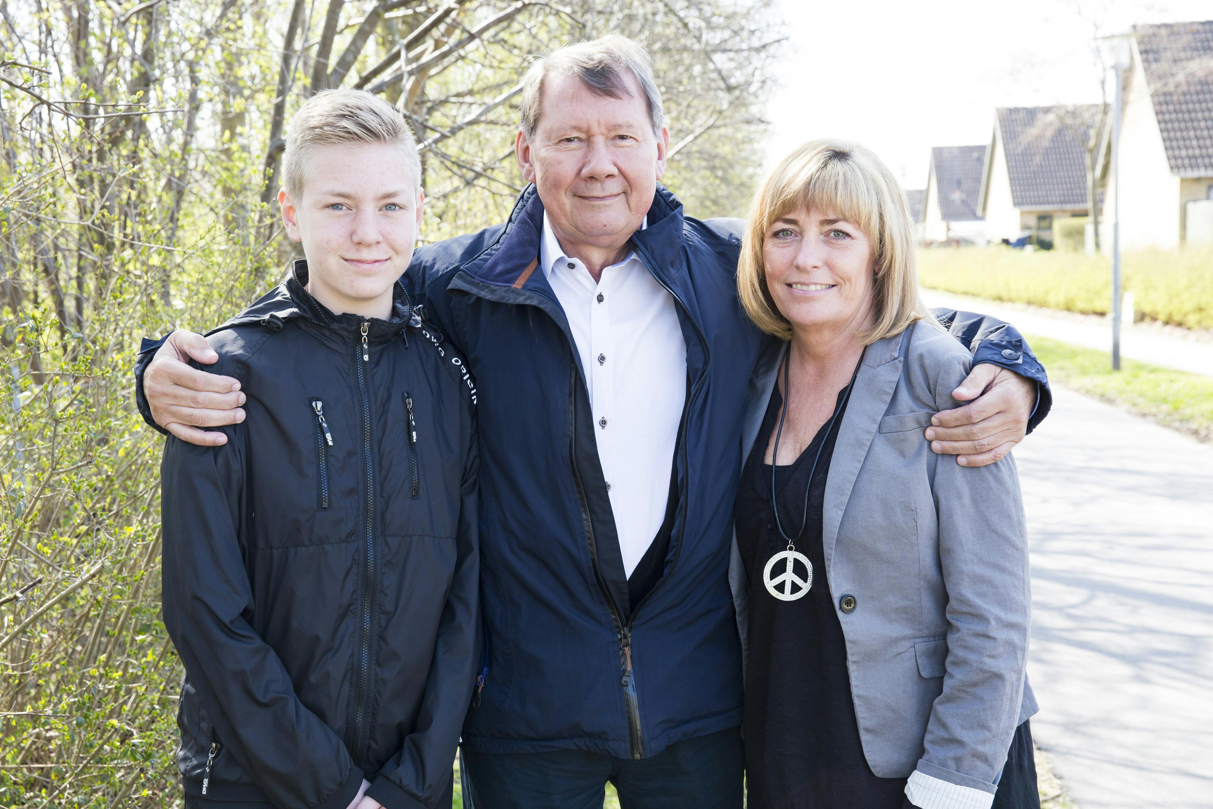 Tom, Lis Andersen og Louis