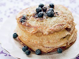 Blåbær-pandekager